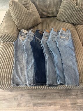 Men's/Boys Buckle BKE Denim Jeans - Multiple Washes and pocket designs